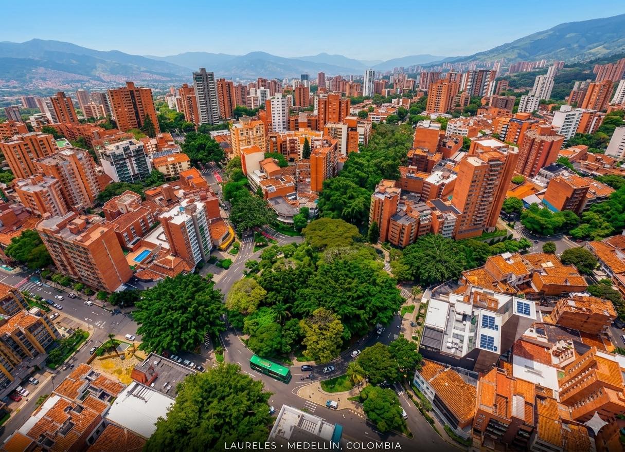 Laureles, Medellín — neighborhood streetscape